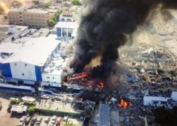 Explosión en la capital