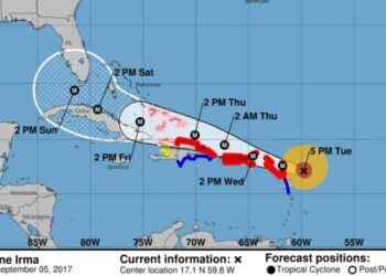 Advierten “donde Irma impacte va a causar daños catastróficos”; uno de los huracanes más intensos de la historia