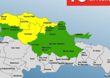 La Cifra:  393 las viviendas afectadas y 1,965 personas movilizadas por las lluvias en RD