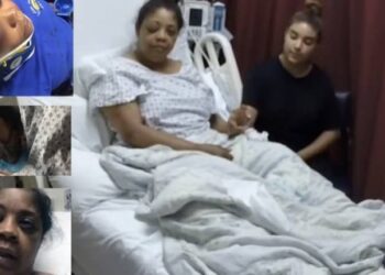 Propinan brutal paliza a una conductora dominicana de bus escolar