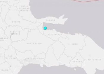 Temblor de 4.8 grados sacude la bahía de Samaná