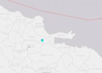 Temblor de tierra se sintió fuerte en Provincia Duarte