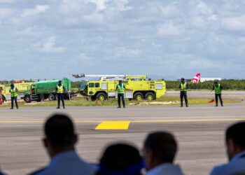 Aeropuerto de Punta Cana, seguridad operacional, sostenibilidad aeroportuaria, simulacro de emergencia, aviación dominicana, tecnologías para la sostenibilidad