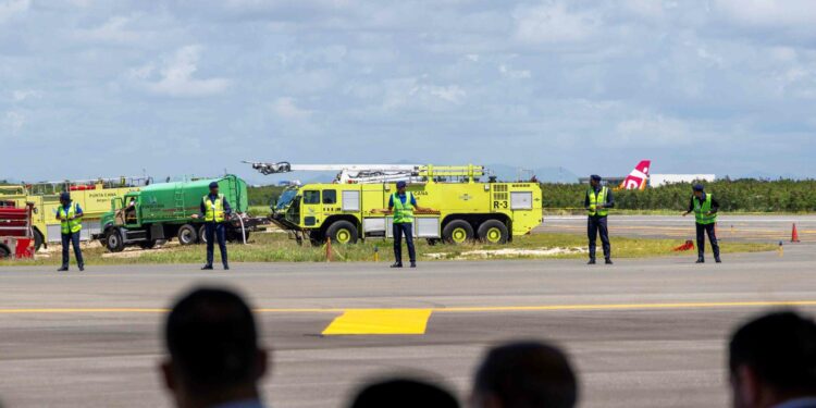 Aeropuerto de Punta Cana, seguridad operacional, sostenibilidad aeroportuaria, simulacro de emergencia, aviación dominicana, tecnologías para la sostenibilidad