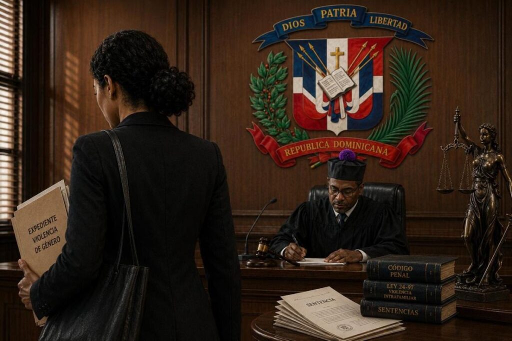 violencia de género República Dominicana, Poder Judicial RD, abandono de procesos judiciales, dependencia emocional violencia, estudio violencia intrafamiliar, justicia dominicana violencia de género