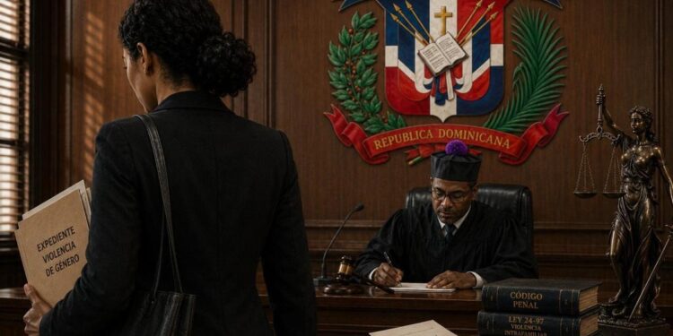 violencia de género República Dominicana, Poder Judicial RD, abandono de procesos judiciales, dependencia emocional violencia, estudio violencia intrafamiliar, justicia dominicana violencia de género