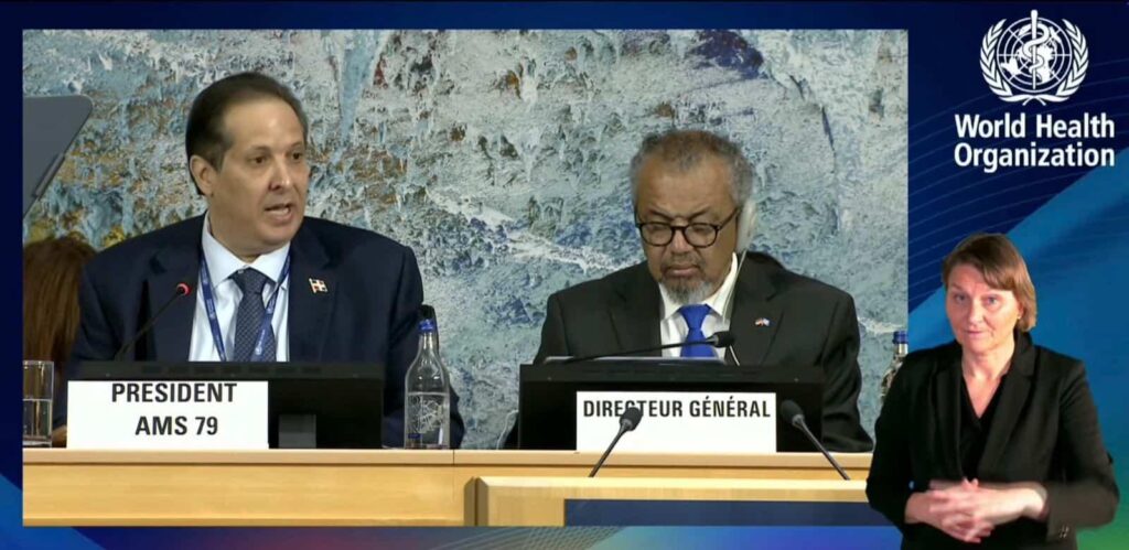 República Dominicana OMS, Asamblea Mundial de la Salud, Víctor Atallah, salud pública Dominicana, liderazgo internacional salud, Organización Mundial de la Salud