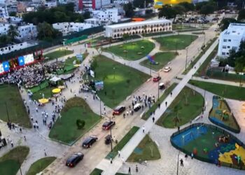 Paseo 30 de Mayo, Santo Domingo, espacios públicos República Dominicana, renovación urbana SD, recreación en Santo Domingo, turismo cultural RD