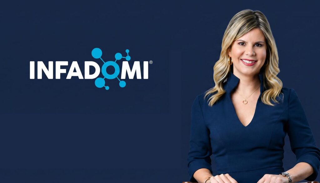 Patricia Mena Sturla, INFADOMI, industria farmacéutica dominicana, producción nacional de medicamentos, sector salud República Dominicana, gobernanza farmacéutica