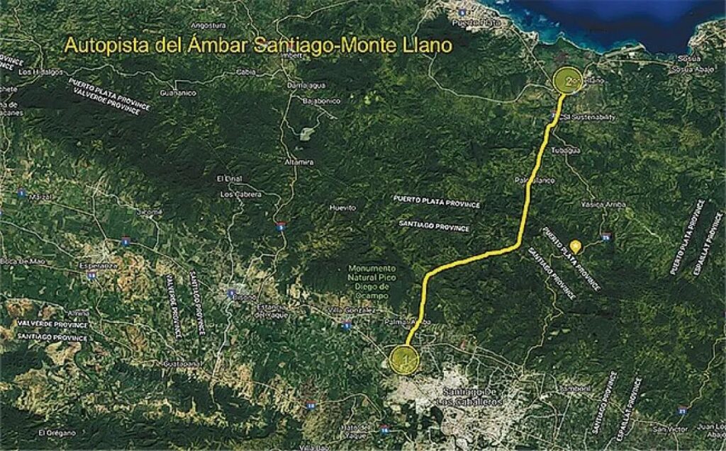 Autopista del Ámbar, turismo en República Dominicana, infraestructura vial RD, conectividad Cibao Costa Atlántica, desarrollo económico RD, transporte y logística RD