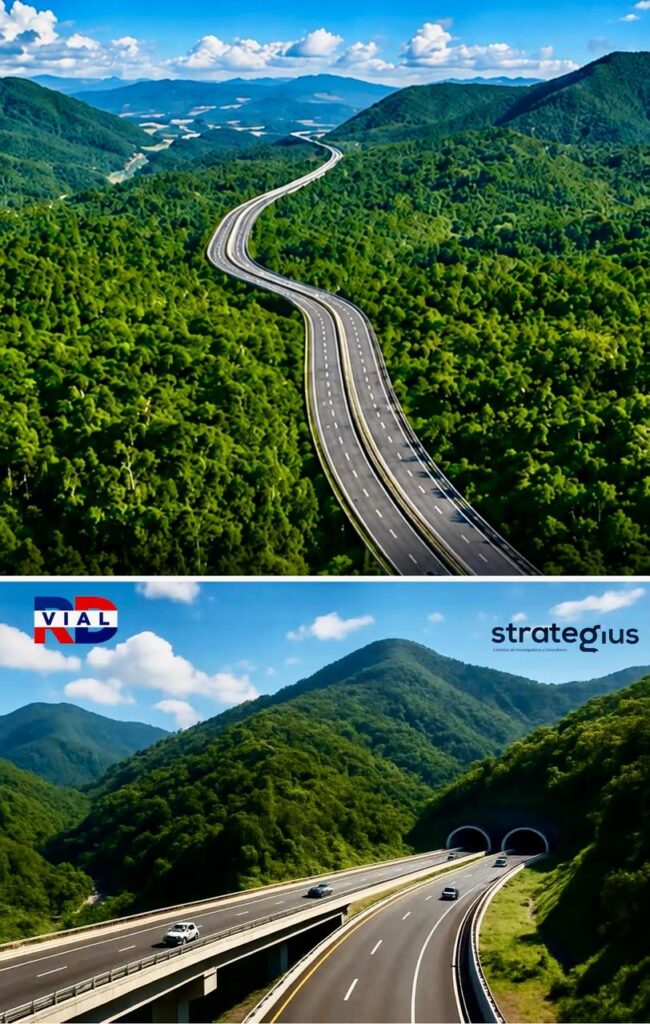 Autovía del Ámbar, infraestructura resiliente República Dominicana, desarrollo Cibao Atlántico, movilidad segura RD, ordenamiento territorial Dominicana, proyecto vial Puerto Plata Santiago