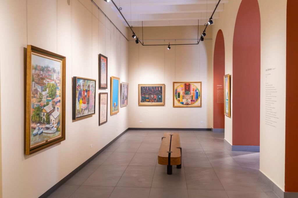 Centro Cultural Taíno Casa del Cordón, exposición arte dominicano, Banco Popular Dominicano colección, paisaje cultural dominicano, arte visual República Dominicana, identidad nacional dominicana