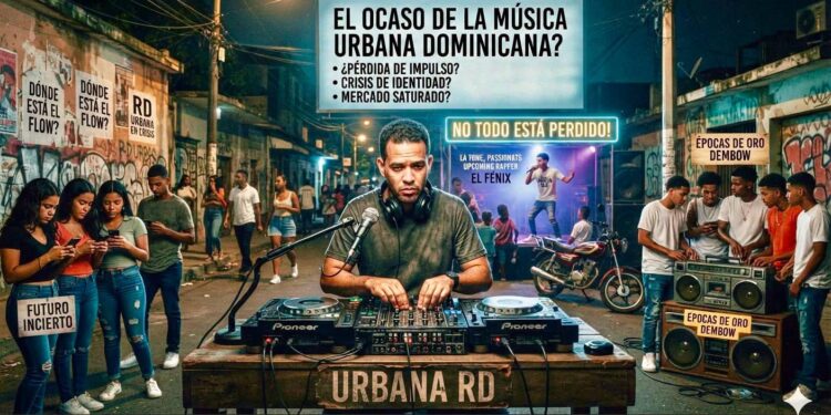 música urbana dominicana, dembow, industria musical RD, artistas urbanos dominicanos, retos música urbana, futuro dembow