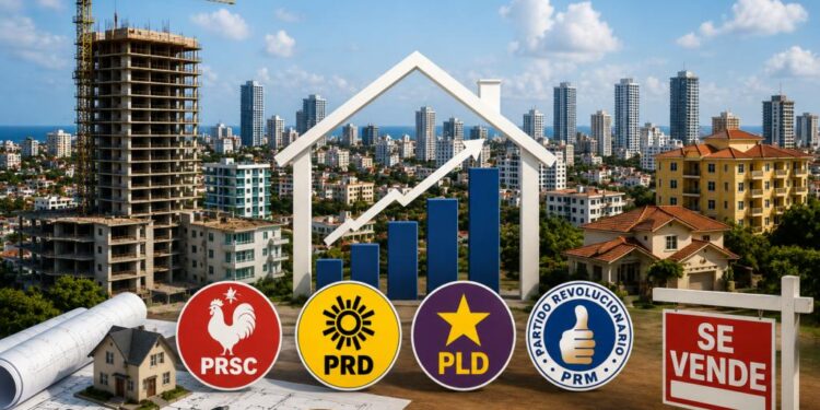 mercado inmobiliario República Dominicana, desarrollo urbano RD, políticas públicas bienes raíces, infraestructura y vivienda RD, ley 189-11 RD, historia económica República Dominicana