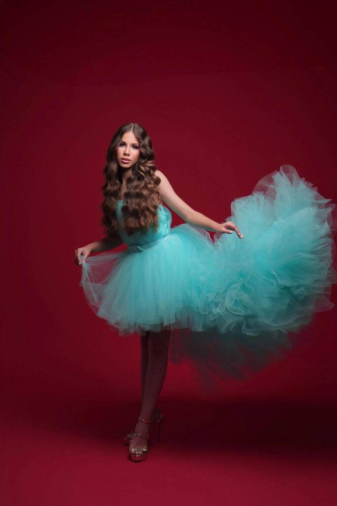 Sophia Gabriela, Aurora Dresses, moda dominicana, Leticia Lasose, colección SOPHIA, pasarelas internacionales