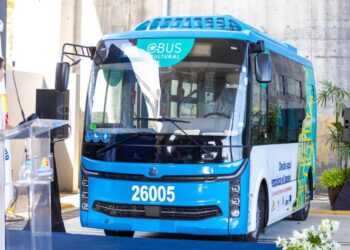 Ciudad Colonial Santo Domingo, autobuses eléctricos República Dominicana, electromovilidad en Santo Domingo, museo Alcázar de Colón, turismo sostenible República Dominicana, patrimonio mundial Ciudad Colonial