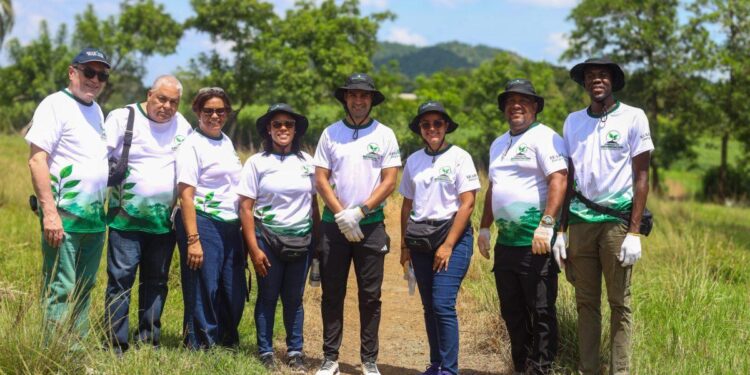 Seaboard, reforestación República Dominicana, Monseñor Nouel, desarrollo sostenible RD, plantación de árboles cedro, responsabilidad ambiental RD