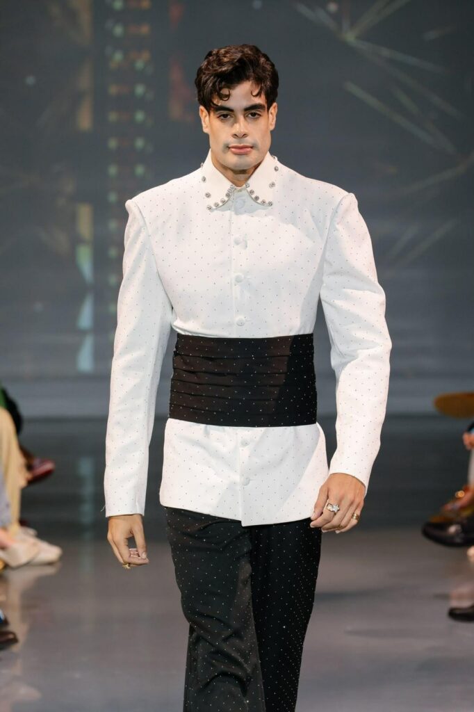 Starlin De Holma, moda nupcial masculina, moda dominicana, FDLA New York, diseñador dominicano, moda de lujo