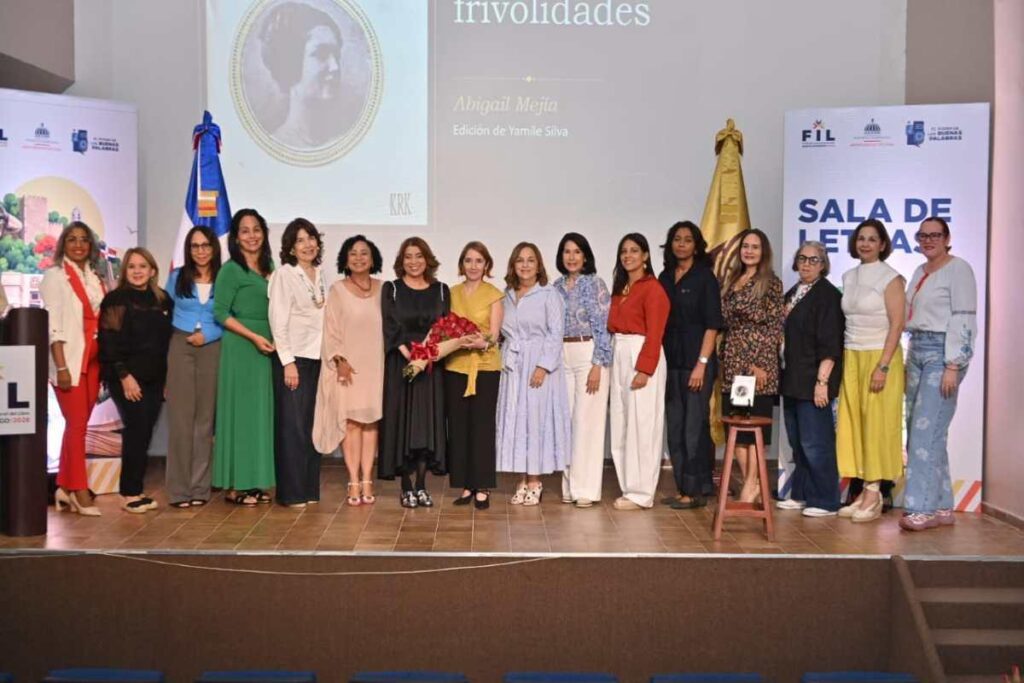 Abigail Mejía, sufragio femenino República Dominicana, feria internacional del libro Santo Domingo, feminismo dominicano, Junta Central Electoral, patrimonio histórico dominicano