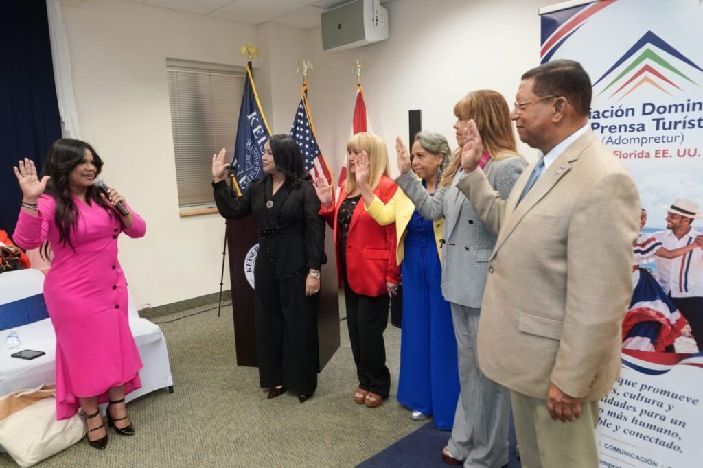 ADOMPRETUR Miami, turismo dominicano en EE.UU., promoción turística República Dominicana, periodistas dominicanos en Miami, turismo cultural dominicano, filial ADOMPRETUR en Miami