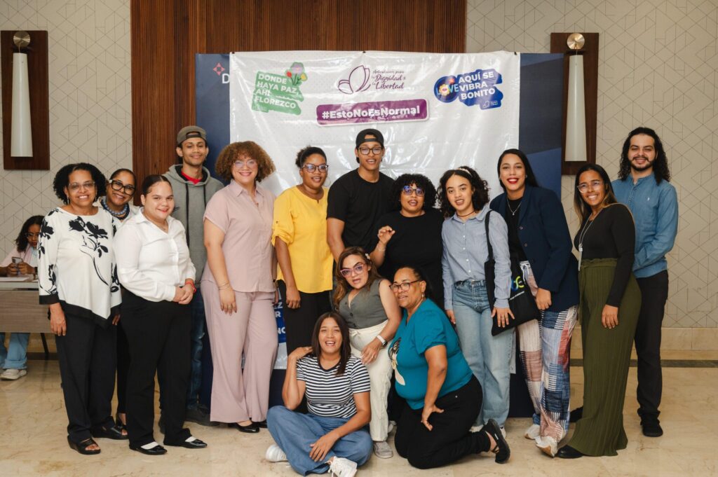 violencia de género República Dominicana, campaña Esto No es Normal, juventud dominicana prevención violencia, derechos humanos mujeres RD, organizaciones sociales RD, prevención violencia género