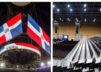 conciertos en República Dominicana, escenarios musicales RD, Arena Santo Domingo, Estadio Olímpico Félix Sánchez, infraestructura para conciertos RD, música y cultura dominicana