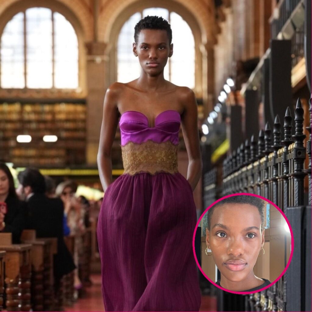 Niu Muñoz, modelo dominicana, Semana de la Moda de París, pasarela París, moda internacional, orgullo dominicano